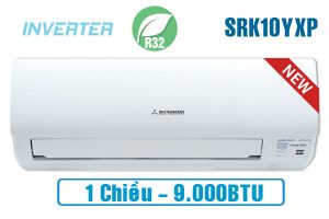 Mã sản phẩm:SRK10YXP-W5
Bảo hành:Máy 2 năm, Máy nén 5 năm
Xuất xứ:Chính hãng Thái Lan

Vận chuyển miễn phí Hà Nội


Model MỚI 2020

 	Điều hòa Mitsubishi Heavy SRK/SRC10YXP-W5 (Model 2020)
 	1 chiều - 9000BTU (1HP) - Gas R32
 	Công nghệ DC Pam Inverter tiết kiệm điện, vận hành êm ái
 	Làm lạnh nhanh thoải mái dễ chịu
 	Xuất xứ: Chính hãng Thái Lan
 	Bảo hành: Máy 2 năm, Máy nén 5 năm